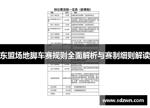 东盟场地脚车赛规则全面解析与赛制细则解读 东盟场地脚车赛规则全面解析与赛制细则解读
